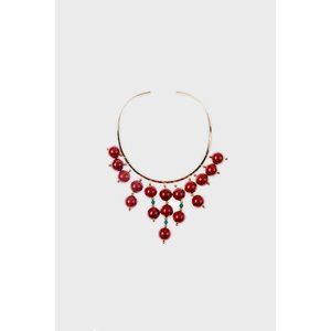 Red Jade Cleopatra Wire Necklace